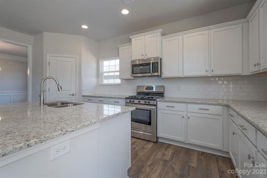 Representative furnished interior of a home built from the 3119 by Adams Homes in Hidden Pines, Cameron (Image 5).