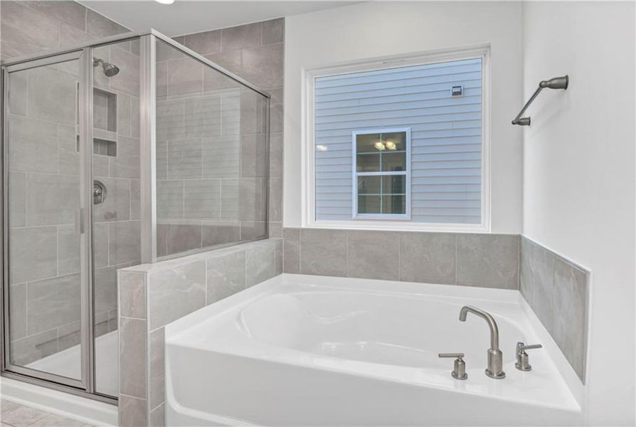 Close-up of interior finishes inside a home in Villas at Dawsonville, Dawsonville (Image 18).