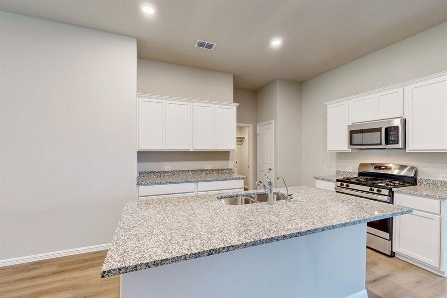 Furnished interior view inside a new home in Kings Way, Denton (Image 6).