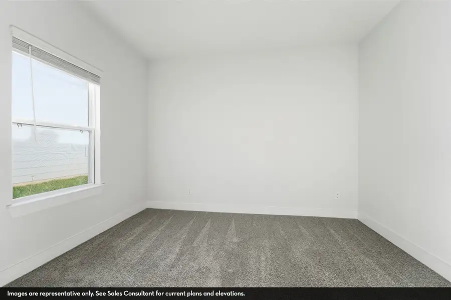 Representative unfurnished interior of a home built from the Aquila by CastleRock Communities in Chasin Heights, Converse (Image 13).