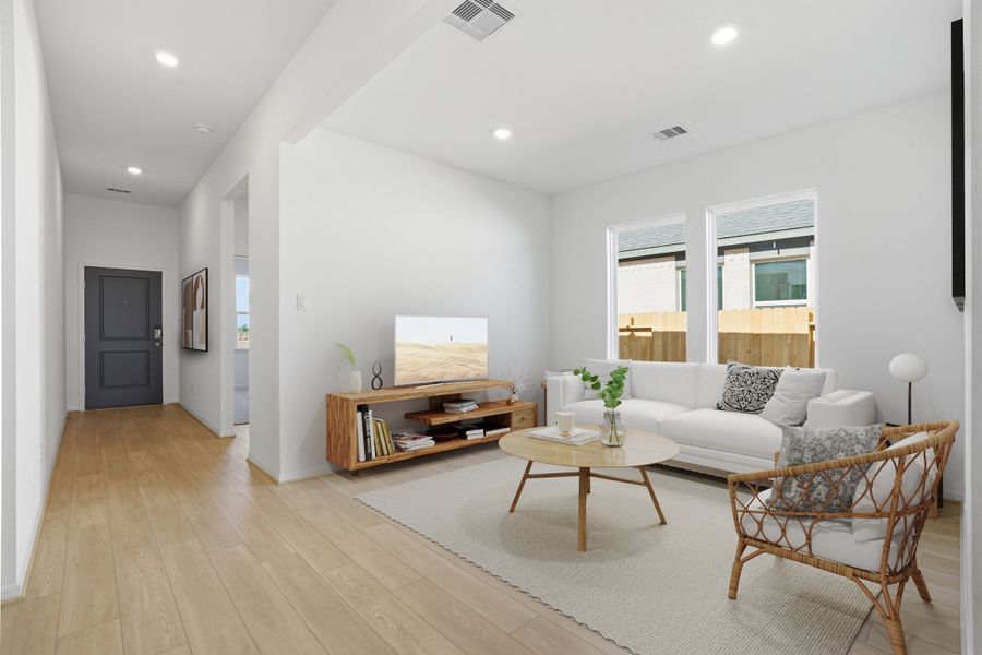 Furnished interior view inside a new home in Hockley Meadows, Hockley (Image 14).