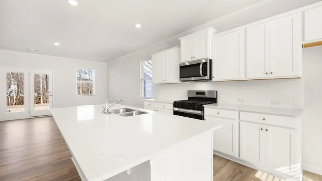 Furnished interior view inside a new home in Braselton Village, Braselton (Image 5).