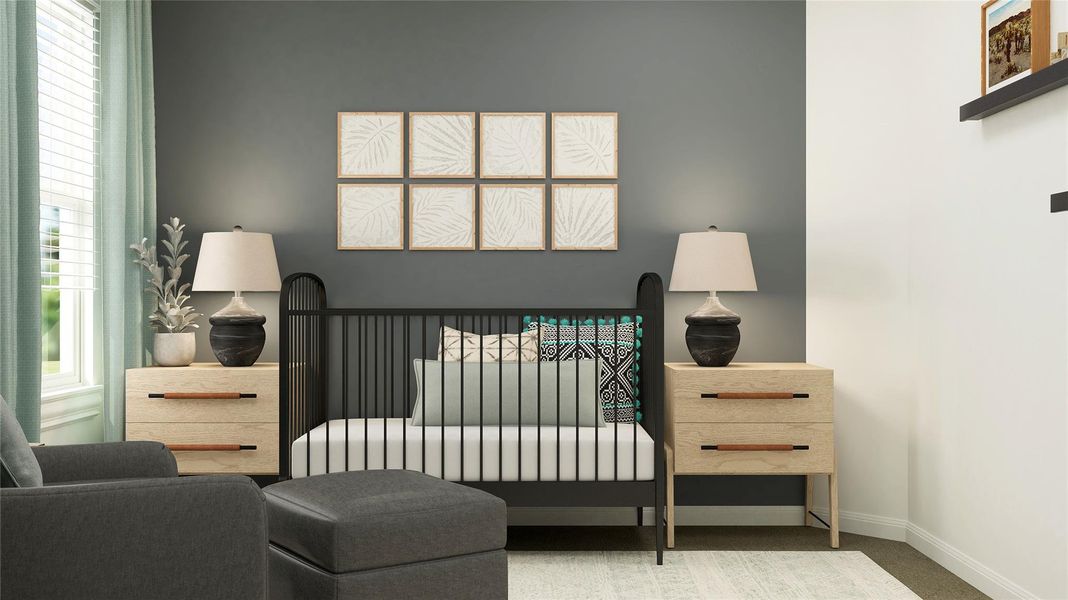 Furnished interior view inside a new home in Meadowlark Preserve: Claremont Collection, Pflugerville (Image 8). Furnished interior view inside a new home in Meadowlark Preserve: Claremont Collection, Pflugerville (Image 8).