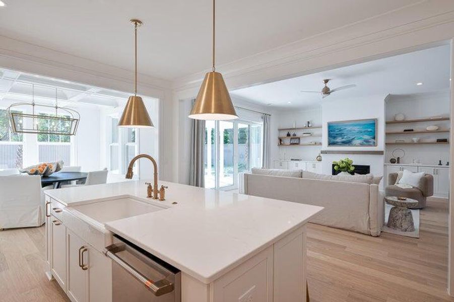 Furnished interior view inside a new home in , Ridgeville (Image 8).