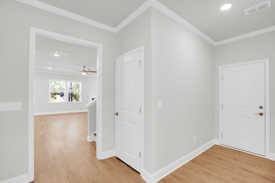 Spacious, unfurnished interior of a new home in Oakleaf Chase, Blythewood (Image 38).