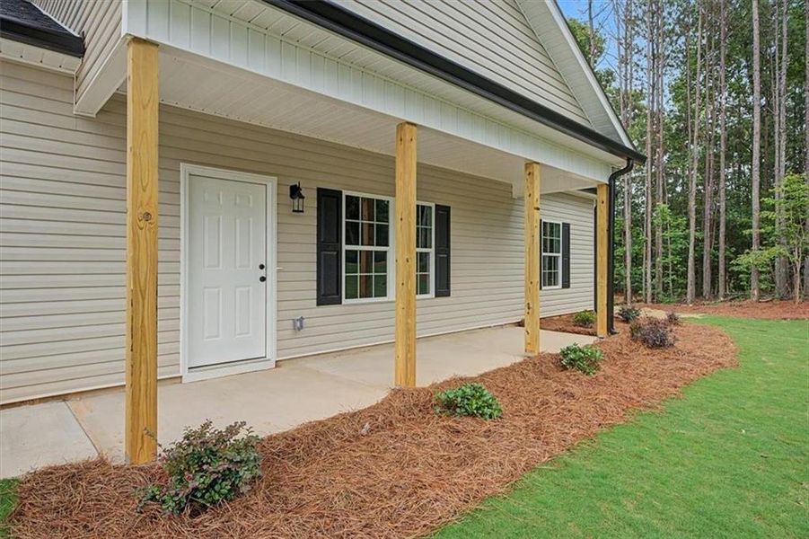 Exterior details and patio area of a home in , Temple (Image 4). Exterior details and patio area of a home in , Temple (Image 4).