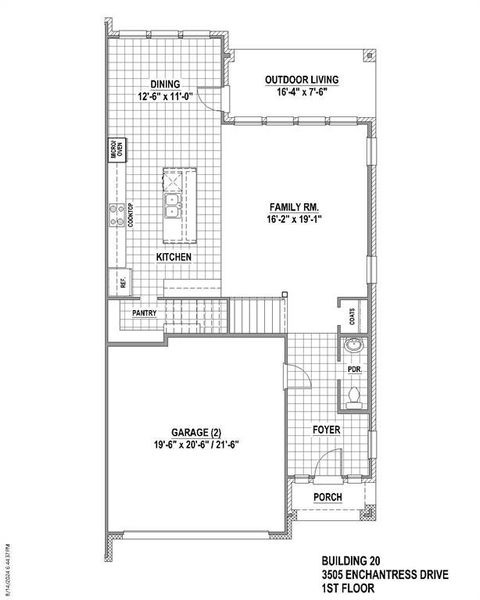 1st Level Floor plan