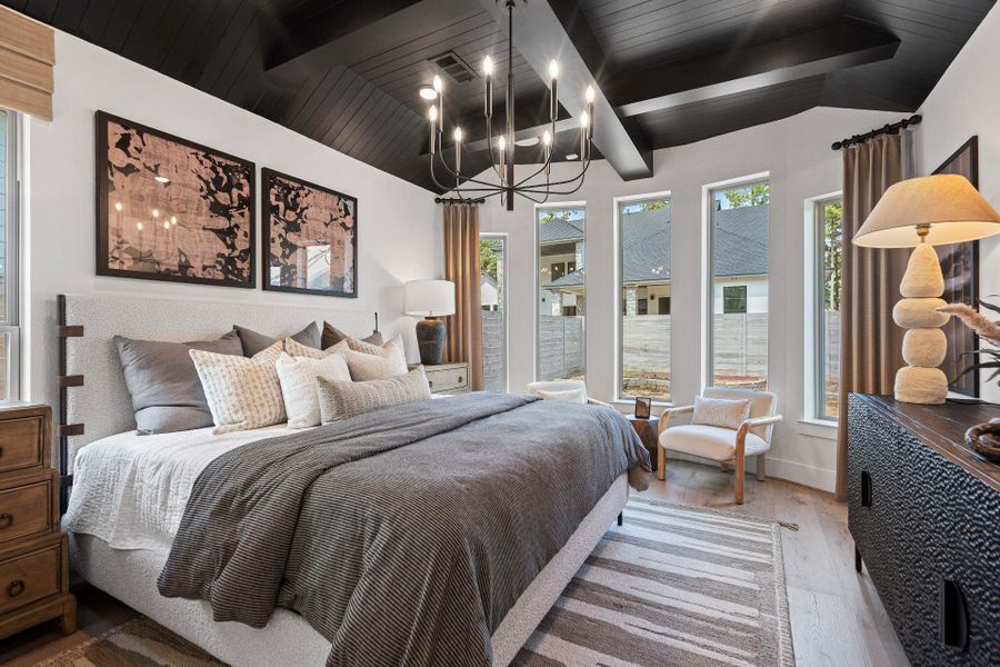 Furnished interior view inside a new home in Two Step Farm, Montgomery (Image 12). Furnished interior view inside a new home in Two Step Farm, Montgomery (Image 12).