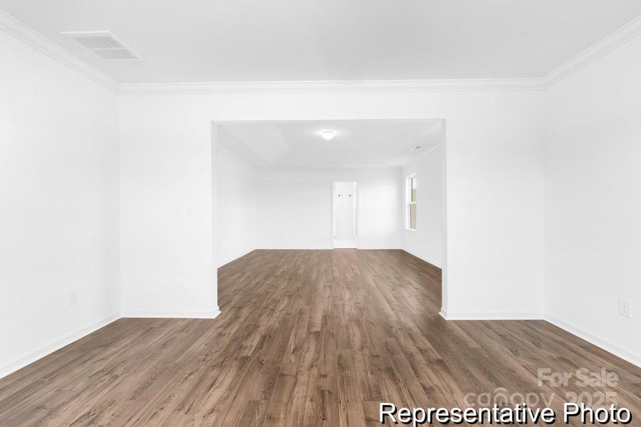 Spacious, unfurnished interior of a new home in Whispering Hills, Locust (Image 29).