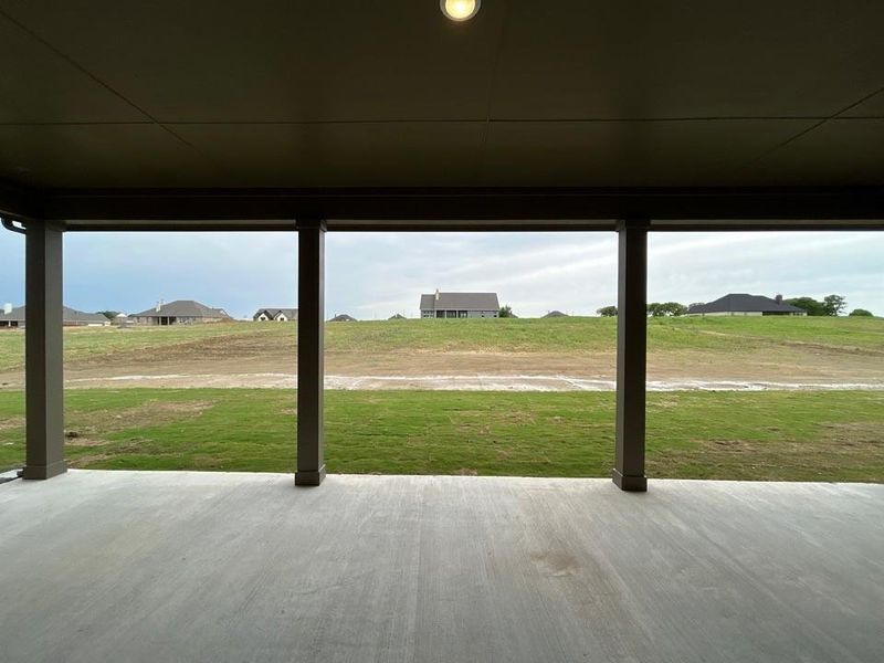 Exterior details and patio area of a home in Creekview Addition, Van Alstyne (Image 3).