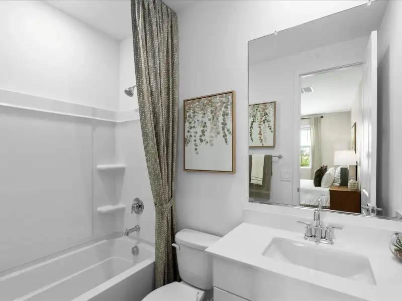 Furnished interior view inside a new home in Silva Farms - Estate Series, Goodyear (Image 9).
