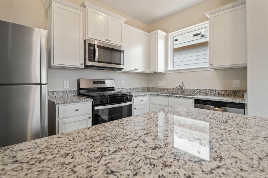 Furnished interior view inside a new home in Trails at Cochran Ranch, Waller (Image 10).
