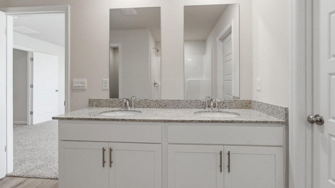 Furnished interior view inside a new home in Misting Springs, Crawfordville (Image 14).