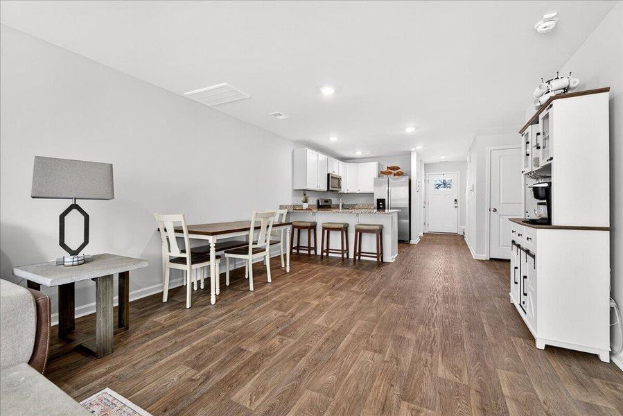 Furnished interior view inside a new home in , Summerville (Image 17).