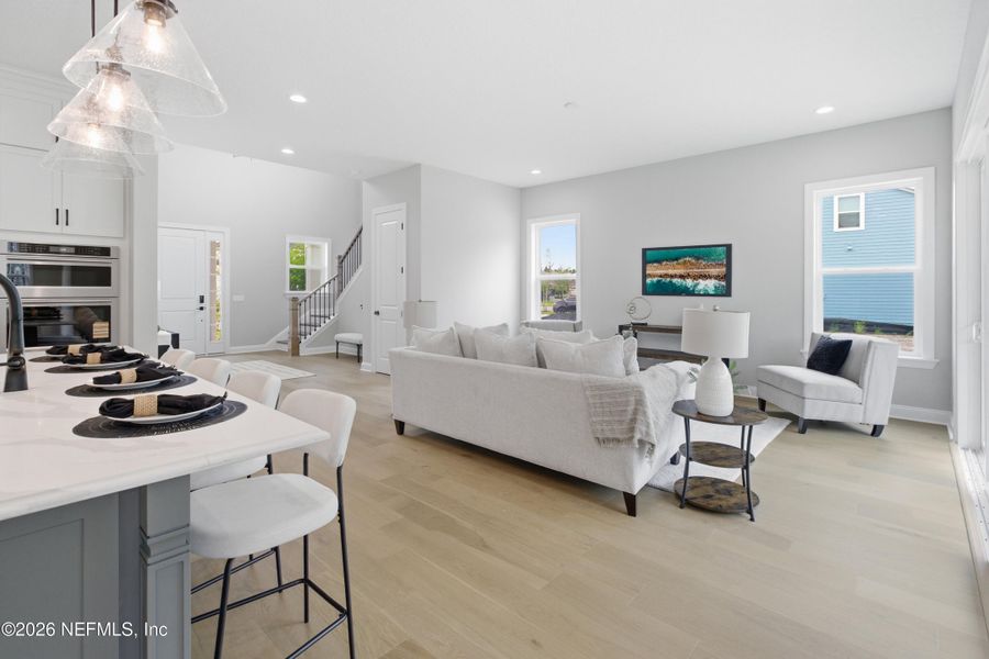 Furnished interior view inside a new home in , Ponte Vedra (Image 24).