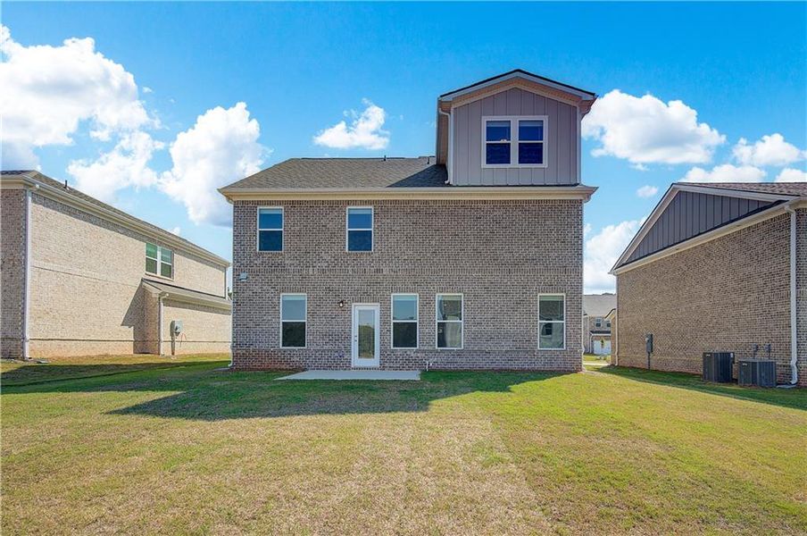 Exterior details and patio area of a home in Bowers Farm, McDonough (Image 3). Exterior details and patio area of a home in Bowers Farm, McDonough (Image 3).
