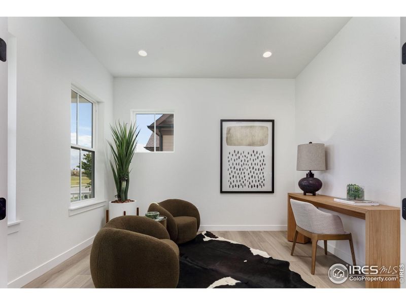 Furnished interior view inside a new home in Westerly, Erie (Image 19). Furnished interior view inside a new home in Westerly, Erie (Image 19).