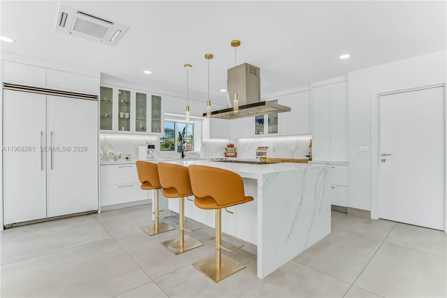 Furnished interior view inside a new home in , Surfside (Image 8).