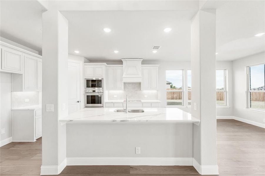 Furnished interior view inside a new home in Crystal Lake Estates, Red Oak (Image 6).