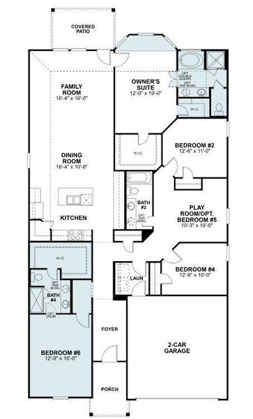 2D floor plan layout of this home in Summerview, Fulshear, TX (Image 5). 2D floor plan layout of this home in Summerview, Fulshear, TX (Image 5).