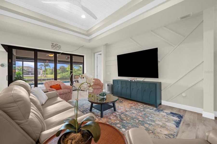 Furnished interior view inside a new home in , Port Charlotte (Image 32).