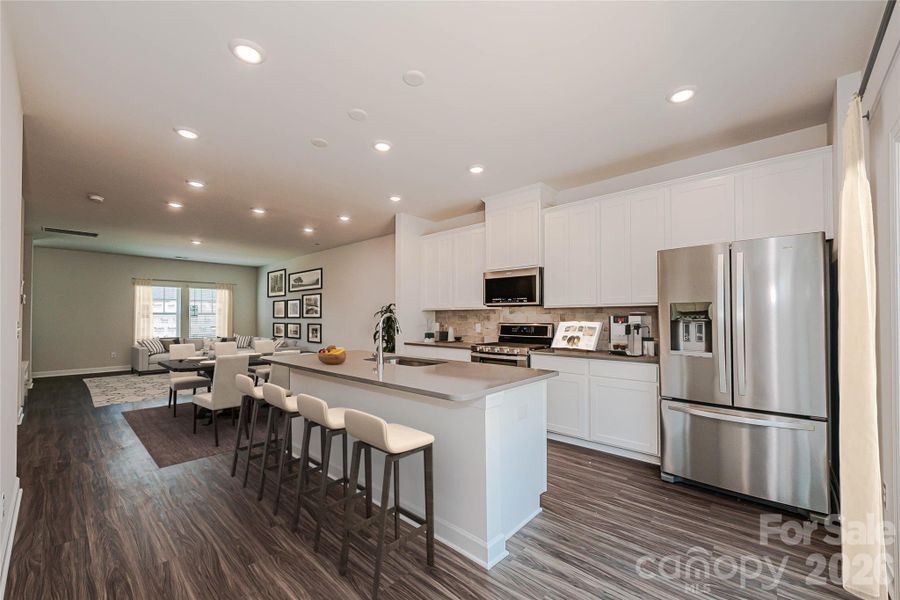 Photo is not of the actual home, but is an inspirational photo of builder’s model home and may depict options, furnishings, and/or decorator features that are not included