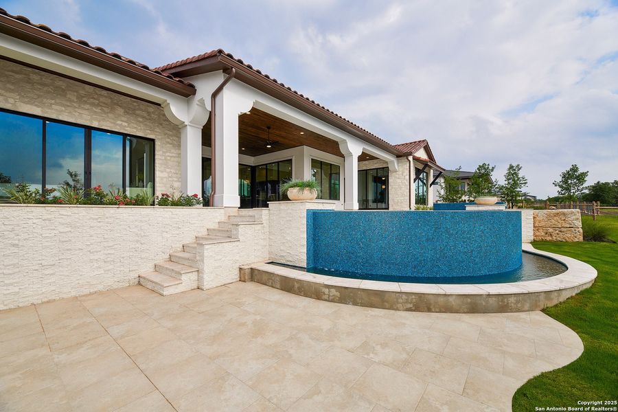 Exterior details and patio area of a home in , Boerne (Image 4).