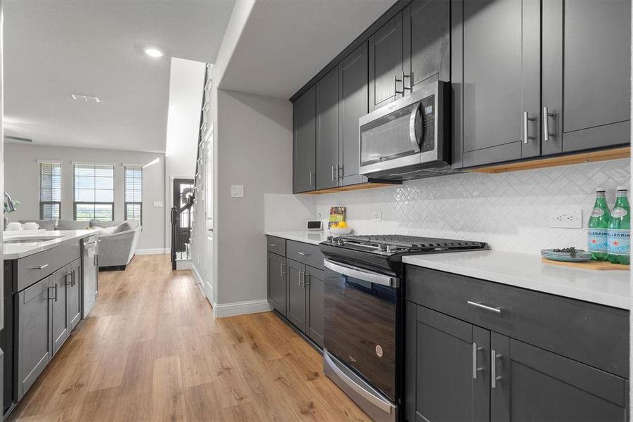 Furnished interior view inside a new home in , Corinth (Image 6). Furnished interior view inside a new home in , Corinth (Image 6).