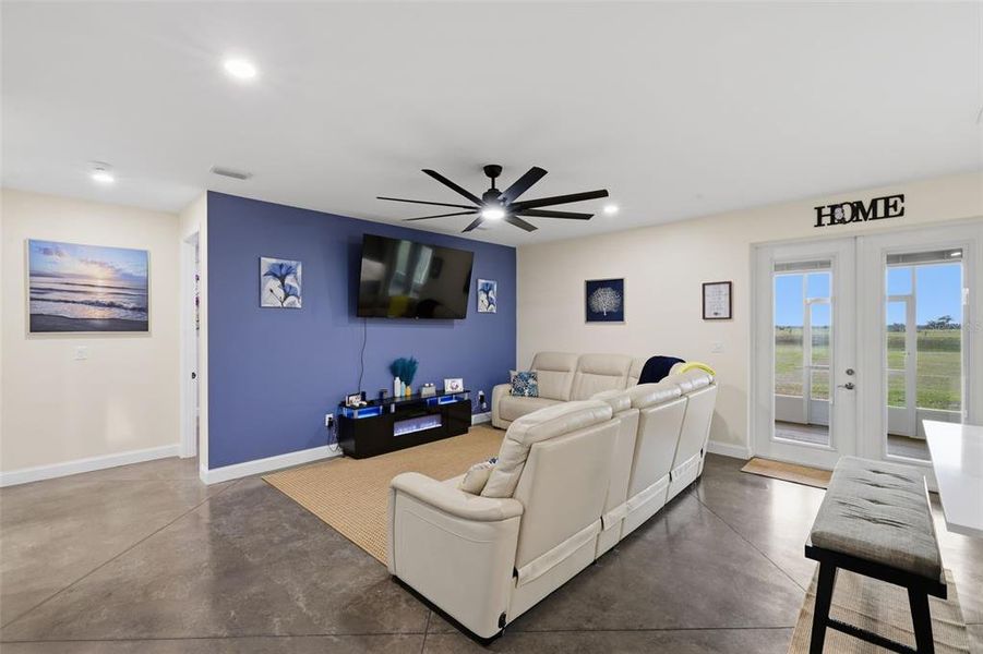 Furnished interior view inside a new home in , Dade City (Image 53).