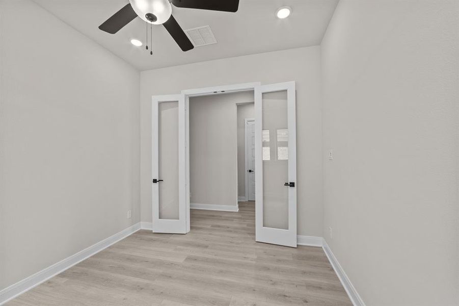 Spacious, unfurnished interior of a new home in South Pointe  Cottage Series, Mansfield (Image 24).