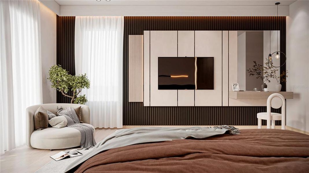 Furnished interior view inside a new home in , Punta Gorda (Image 5).