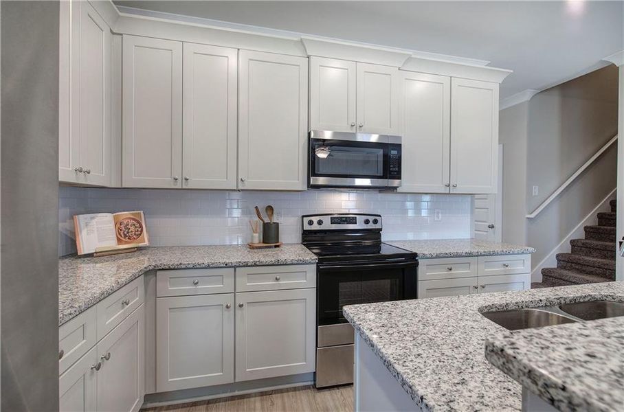 Furnished interior view inside a new home in , Cartersville (Image 13).