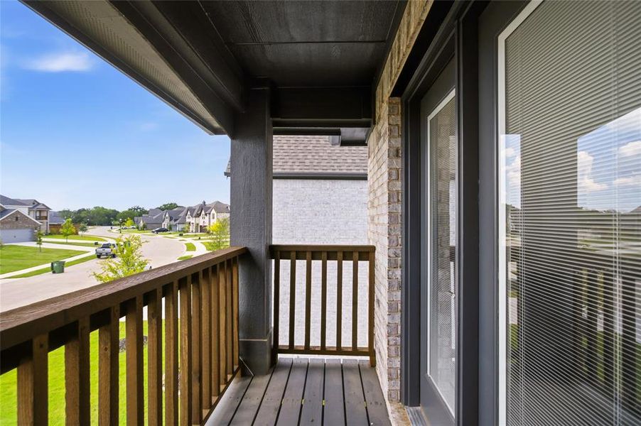 Exterior details and patio area of a home in , Providence Village (Image 30). Exterior details and patio area of a home in , Providence Village (Image 30).