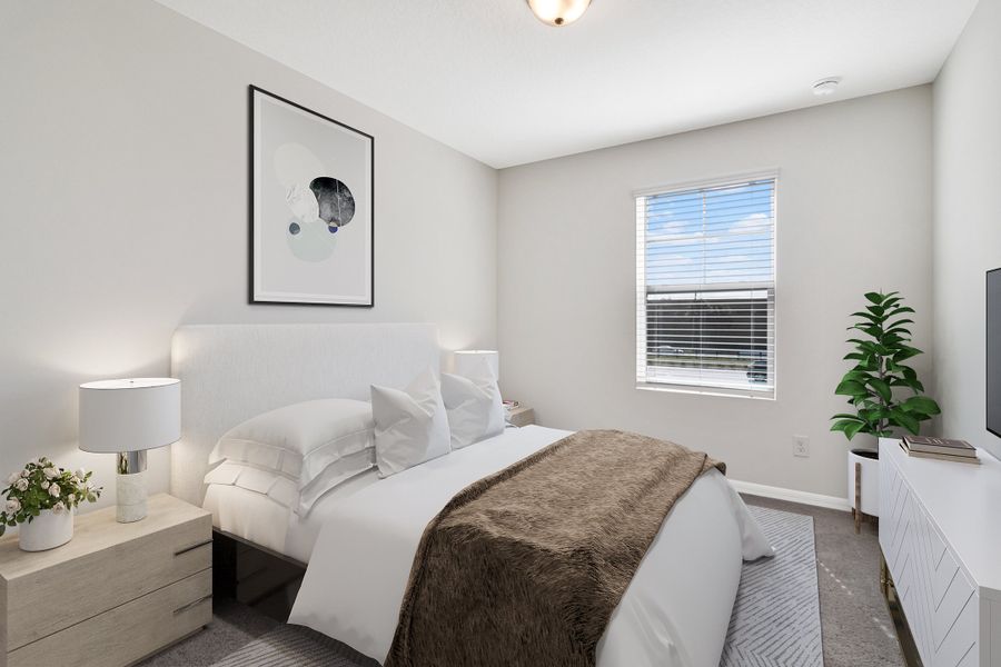 Representative furnished interior of a home built from the Celestial by Starlight Homes in Glenn Crossing, Durham (Image 8).