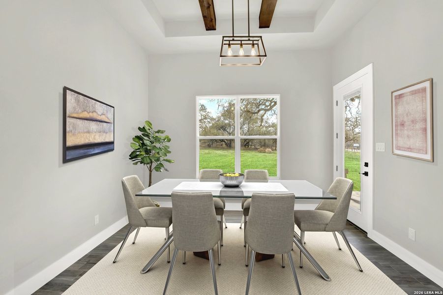Furnished interior view inside a new home in , La Vernia (Image 19).