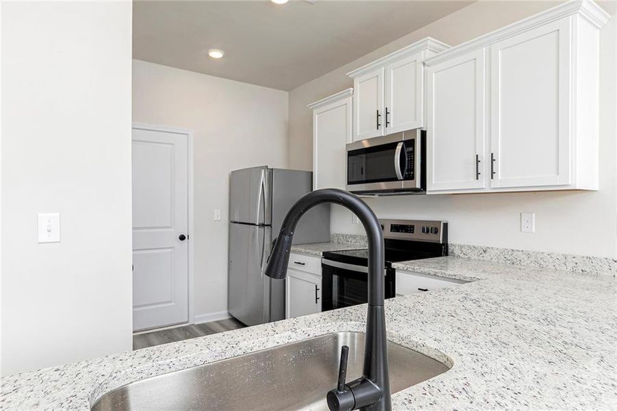 Close-up of interior finishes inside a home in Lake Preserve at Jackson Trail, Jefferson (Image 9). Close-up of interior finishes inside a home in Lake Preserve at Jackson Trail, Jefferson (Image 9).