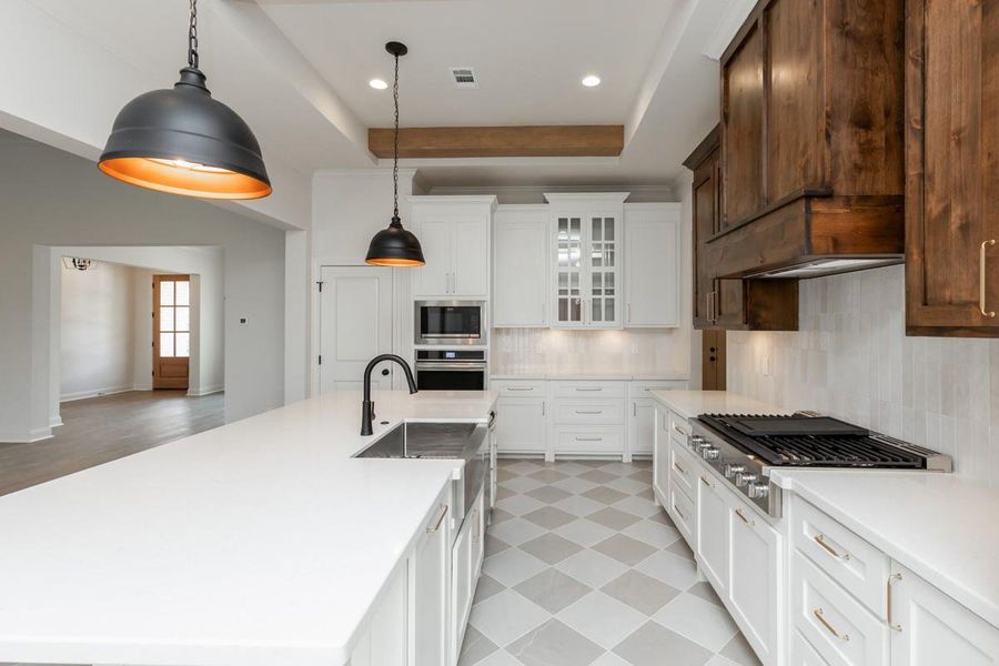 Furnished interior view inside a new home in , Beaumont (Image 9).