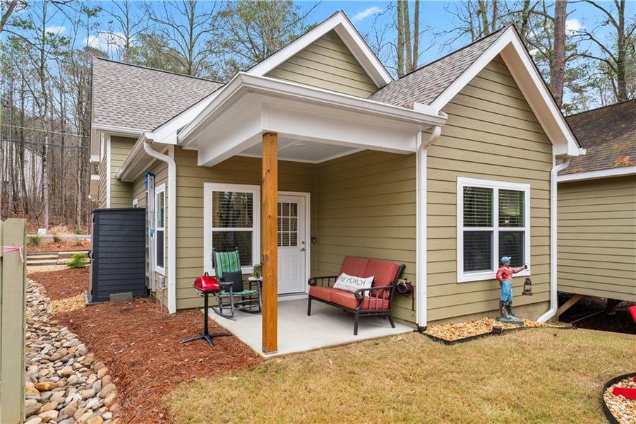 Exterior details and patio area of a home in , Waleska (Image 20). Exterior details and patio area of a home in , Waleska (Image 20).