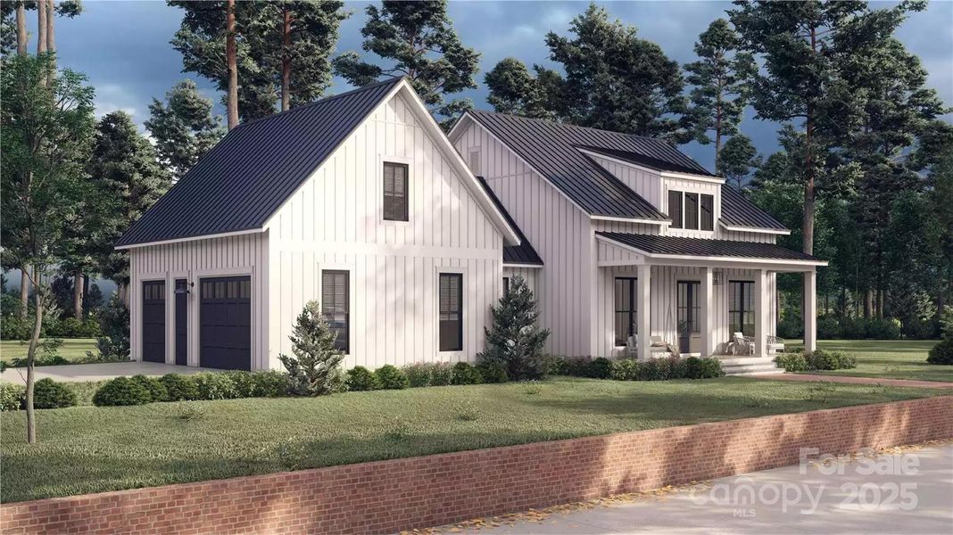 Front exterior of a new home in , Sherrills Ford, NC, highlighting curb appeal (Image 2).