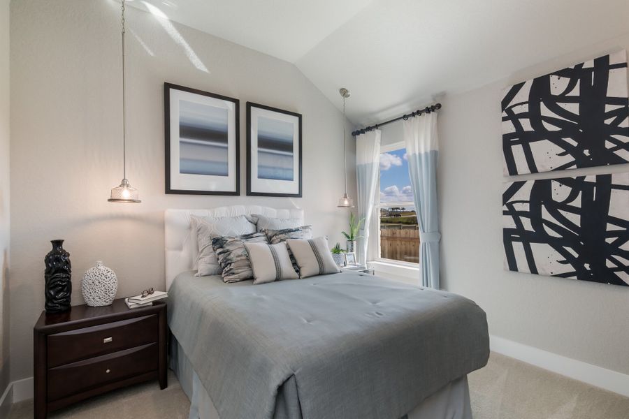 Furnished interior view inside a new home in Foxbrook, Boerne (Image 15).