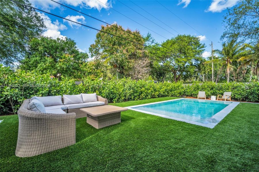 Exterior details and patio area of a home in , Miami Shores (Image 26).