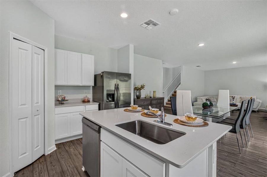 Furnished interior view inside a new home in Tara Forest East, Alachua (Image 10).