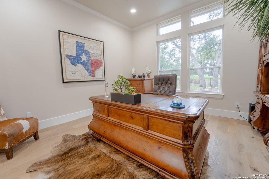Furnished interior view inside a new home in , Spring Branch (Image 8).