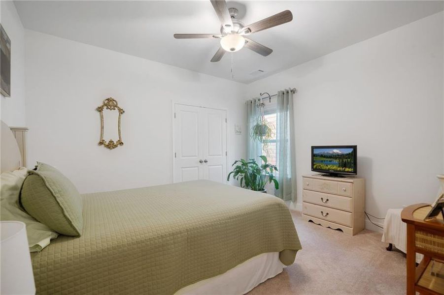 Furnished interior view inside a new home in Hickory Bluffs, Canton (Image 22).