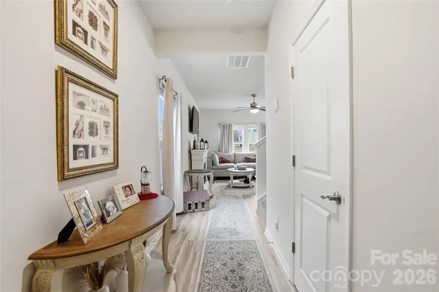 Furnished interior view inside a new home in Morgan Hills, Albemarle (Image 9).