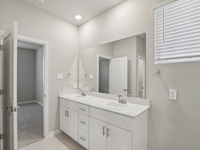 Furnished interior view inside a new home in Parks at Foster Crossing - Premier Series, Anna (Image 11).