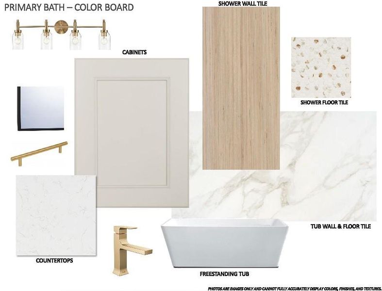 Sample of building materials used in homes in Elyson, Katy (Image 4).