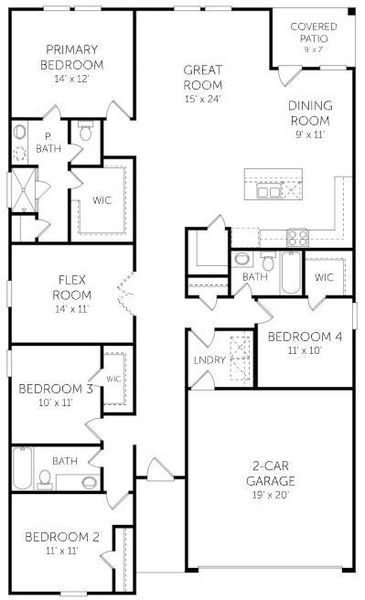 Floorplan - Representative Photo Floorplan - Representative Photo
