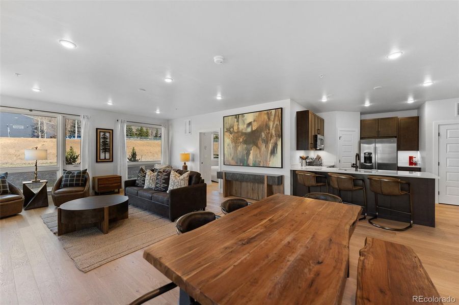 Furnished interior view inside a new home in , Keystone (Image 7). Furnished interior view inside a new home in , Keystone (Image 7).