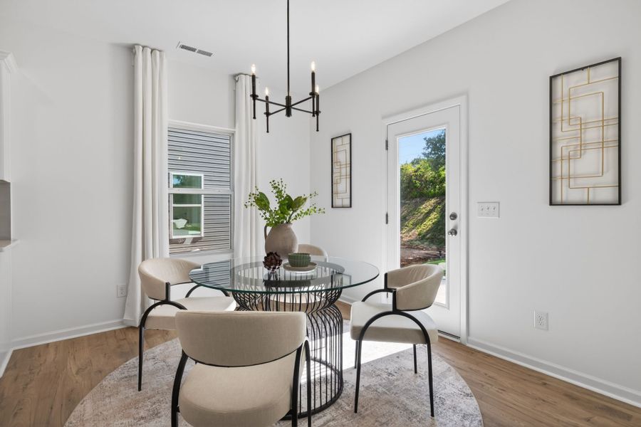 Furnished interior view inside a new home in Morrow Brook, Albemarle (Image 8).